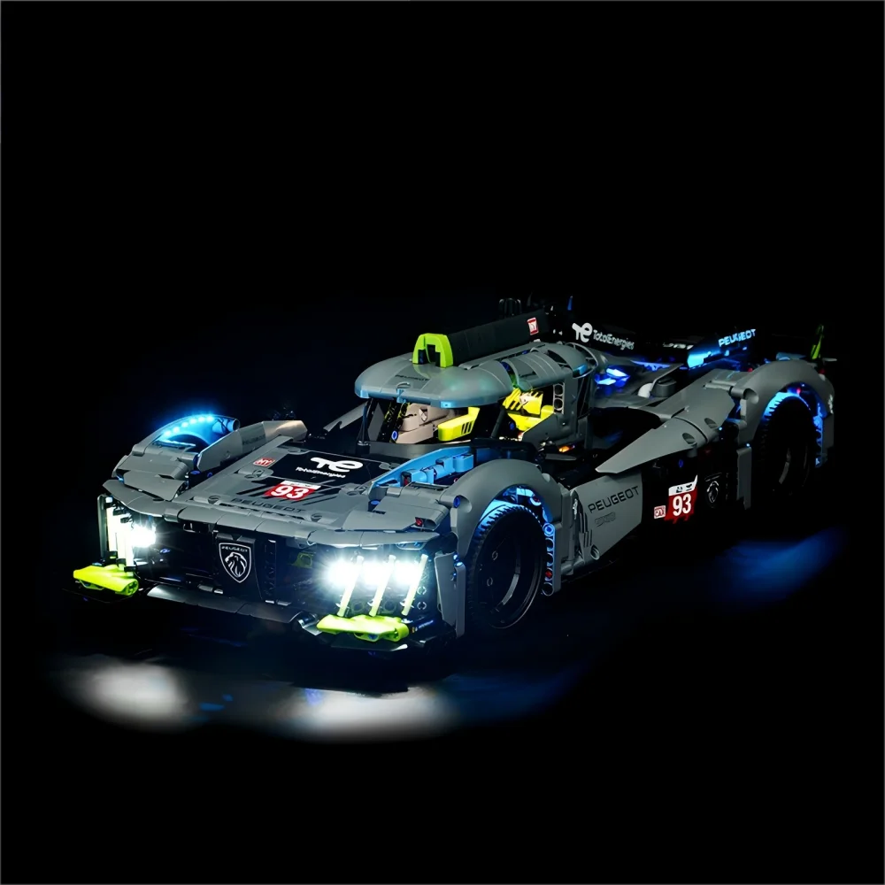 

LYBMTWF LED Lighting Kit Compatible with Lego 42156 Sports Car Model (NOT Include The Model Bricks)