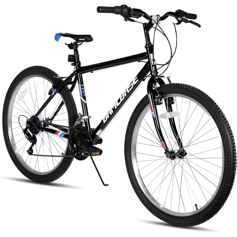 

24-26 Inch Dual-Gender 18-Speed High-Carbon Steel Mountain Bike for Adults