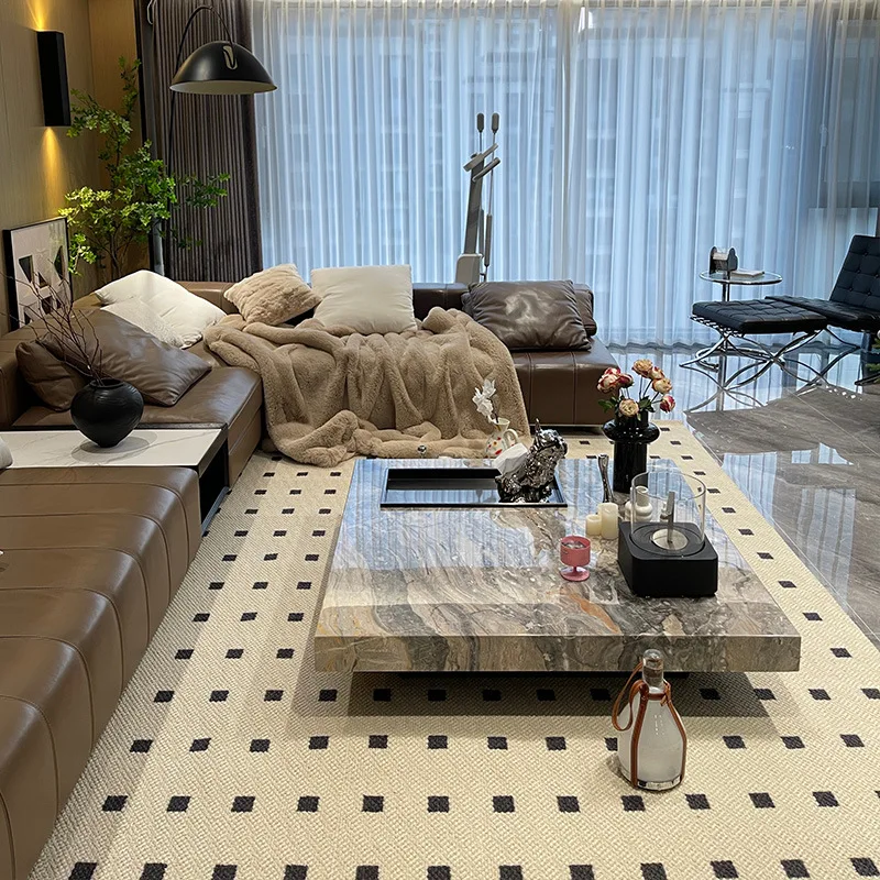 شقة السجاد الصوف الفرنسي الخفيف الفاخرة قسط كريم غرفة المعيشة أريكة غرفة نوم المبيعات المباشرة بالجملة