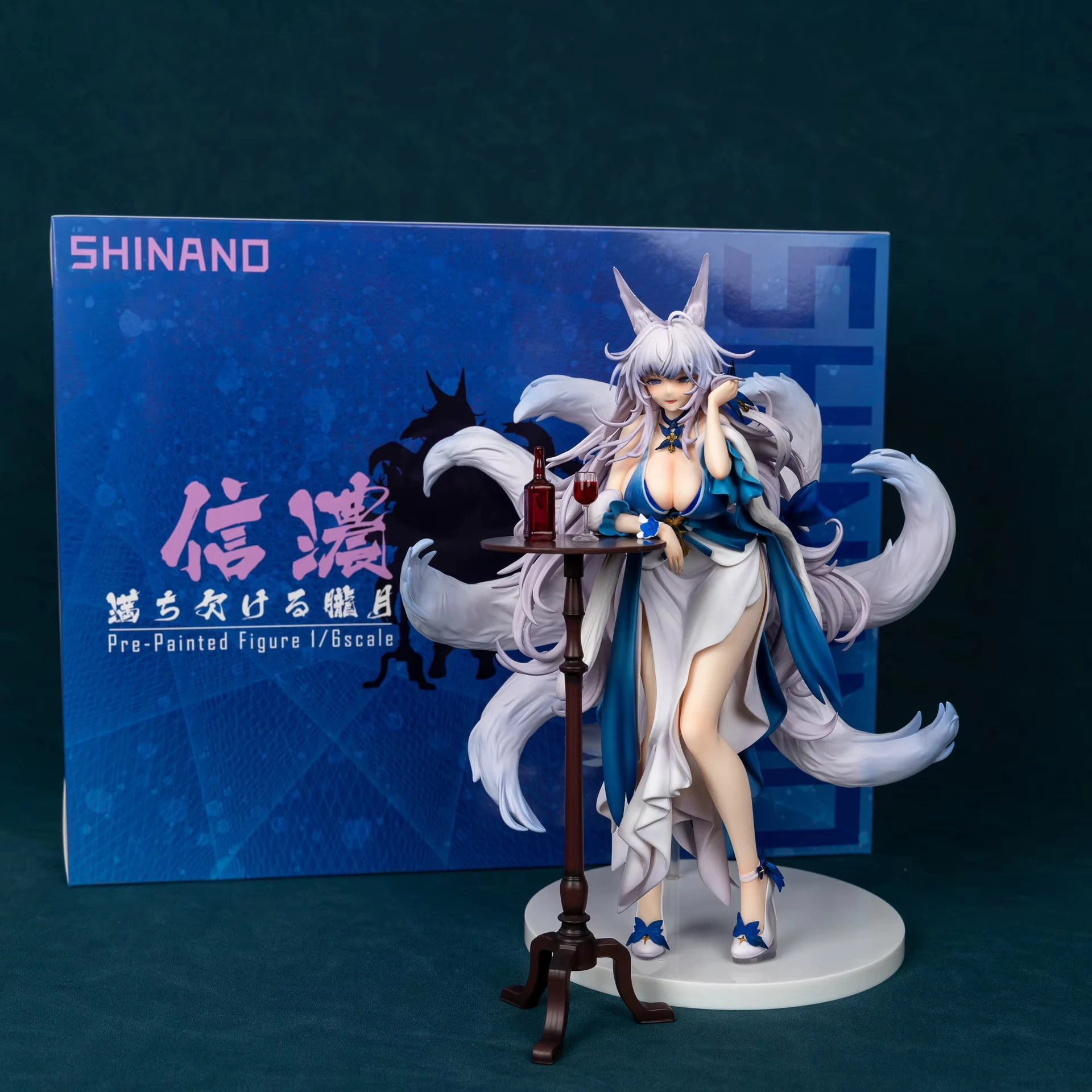 

New 29cm Azur Lane Anime Figures Shinano-rokujyo Figures Sexy Girl Pvc Statue Collection Model Room Decoration Birthday Toy Gift
