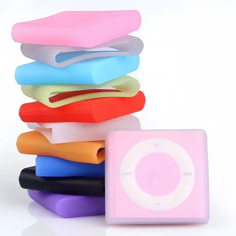 Funda Protectora de Silicona Suave para iPod Shuffle 4 6 7