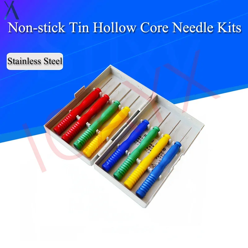 

8PCS=1Set Mixed Stainless Steel Non-stick Tin Hollow Core Needle Kits For Soldering Assist Accessories