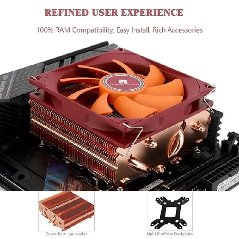 Thermalright AXP90-X53 FULL All Copper Low Profile CPU Cooler with