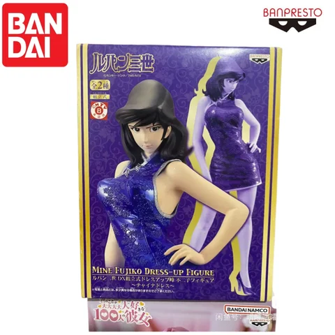 Bandai Collectible Banpresto Mine Fujiko Garage Statue Model Anime Characters Ornaments In Stock Model Doll Brand New Boxed