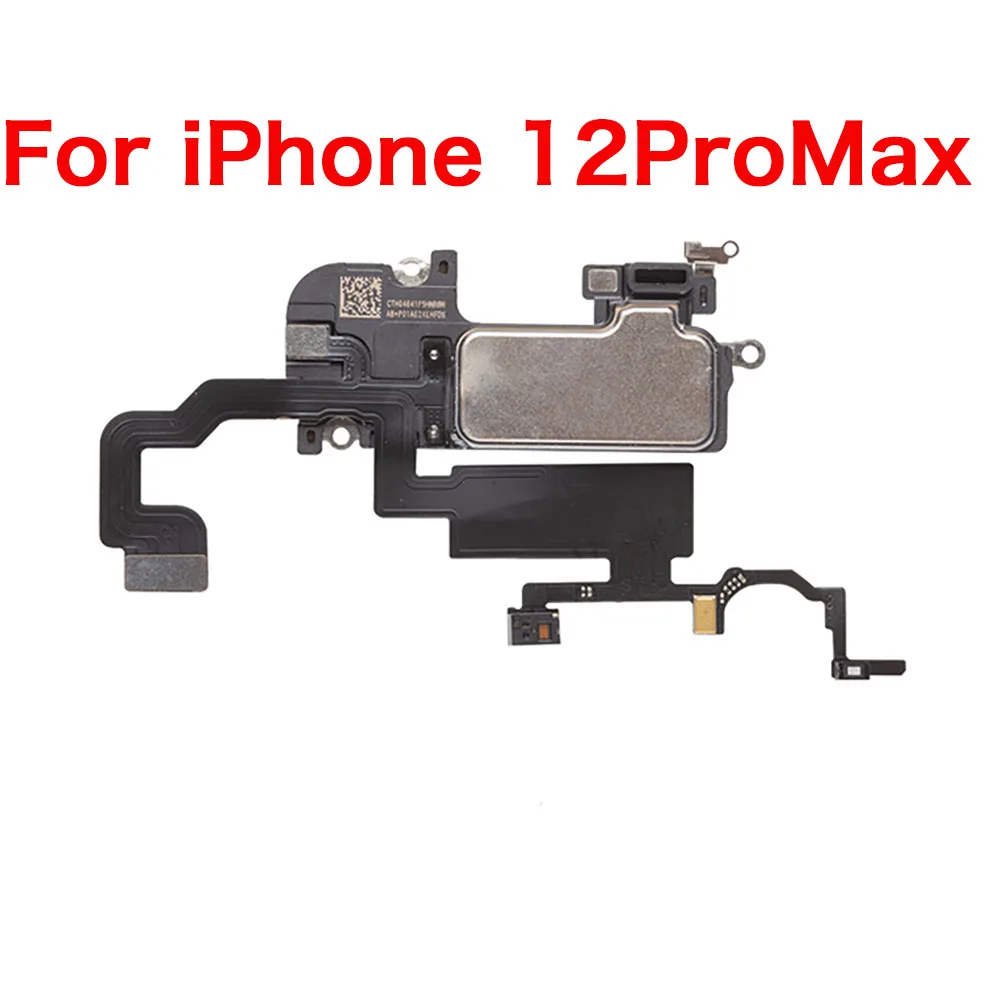 Ear Speaker For iPhone 12 12Mini Pro Max Earpiece And Face ID Sensor Proximity Light Flex Cable Assembly Replacement