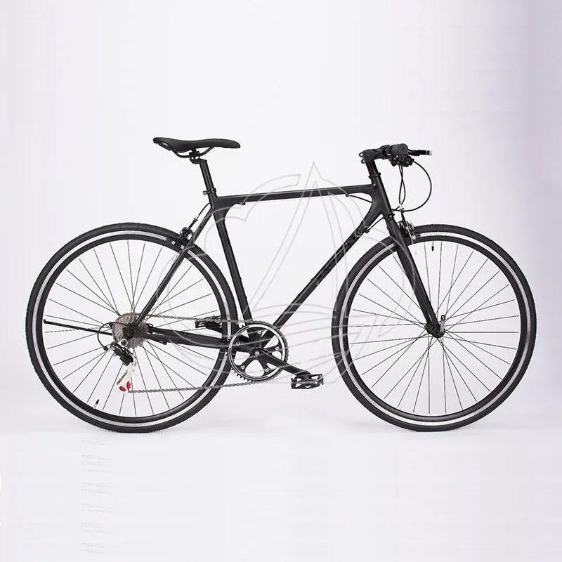 Fixed Gear Bike, 700CC Retro Variable Speed Bike for Student Urban Leisure & Daily Riding
