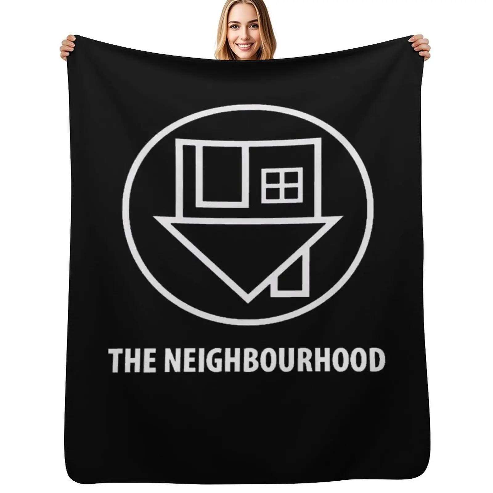The Neighbourhood rock band Throw Blanket Cozy Light Blanket for Travel Camping Picnic
