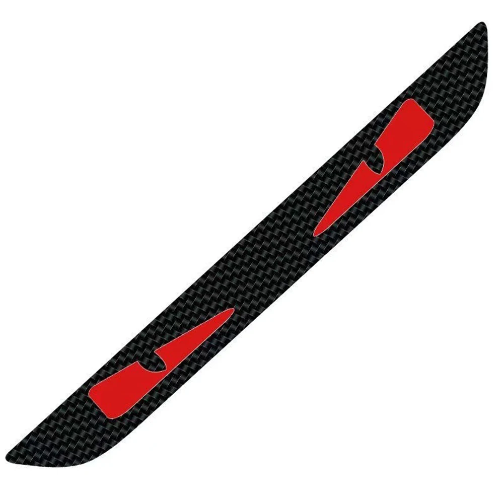 

Carbon Fiber Pattern Car Brake Light Decals Carbon Fiber Decals Automotive Aesthetics Bubble-free Installation