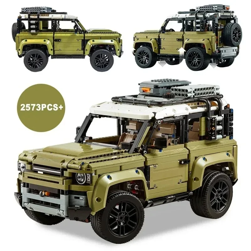2573 stücke berühmte auto bausteine land supercar off-road verteidigung fahrzeug modell kreative