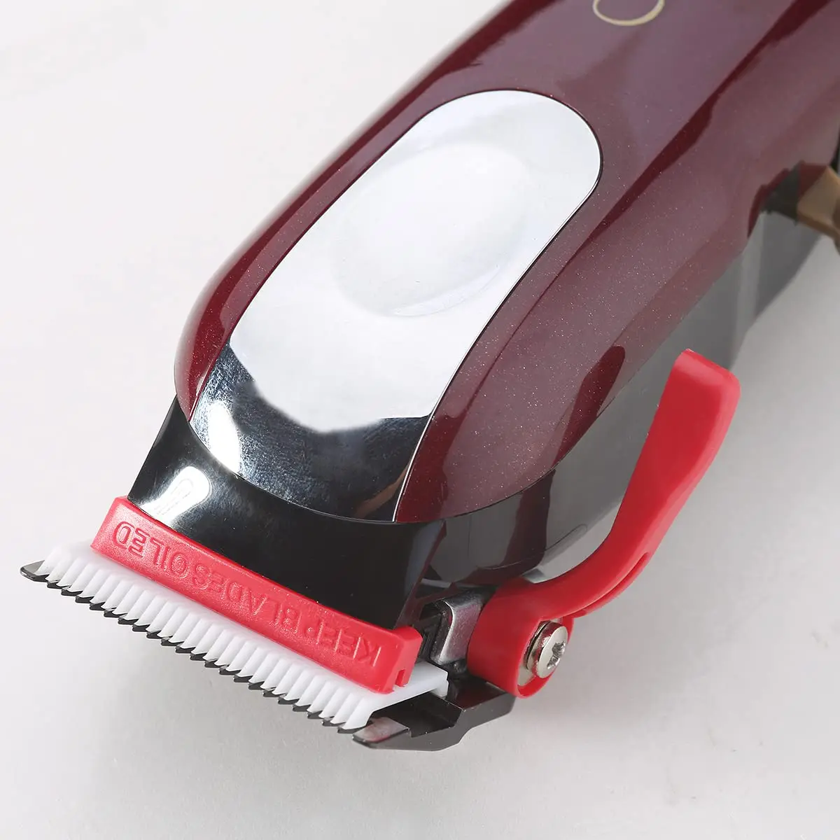 Wahfox cabelo vermelho clippers fixações ajustando alavanca dial botão acessórios para wahl clipe mágico 8148/8504/8591/1919 peças de reparo