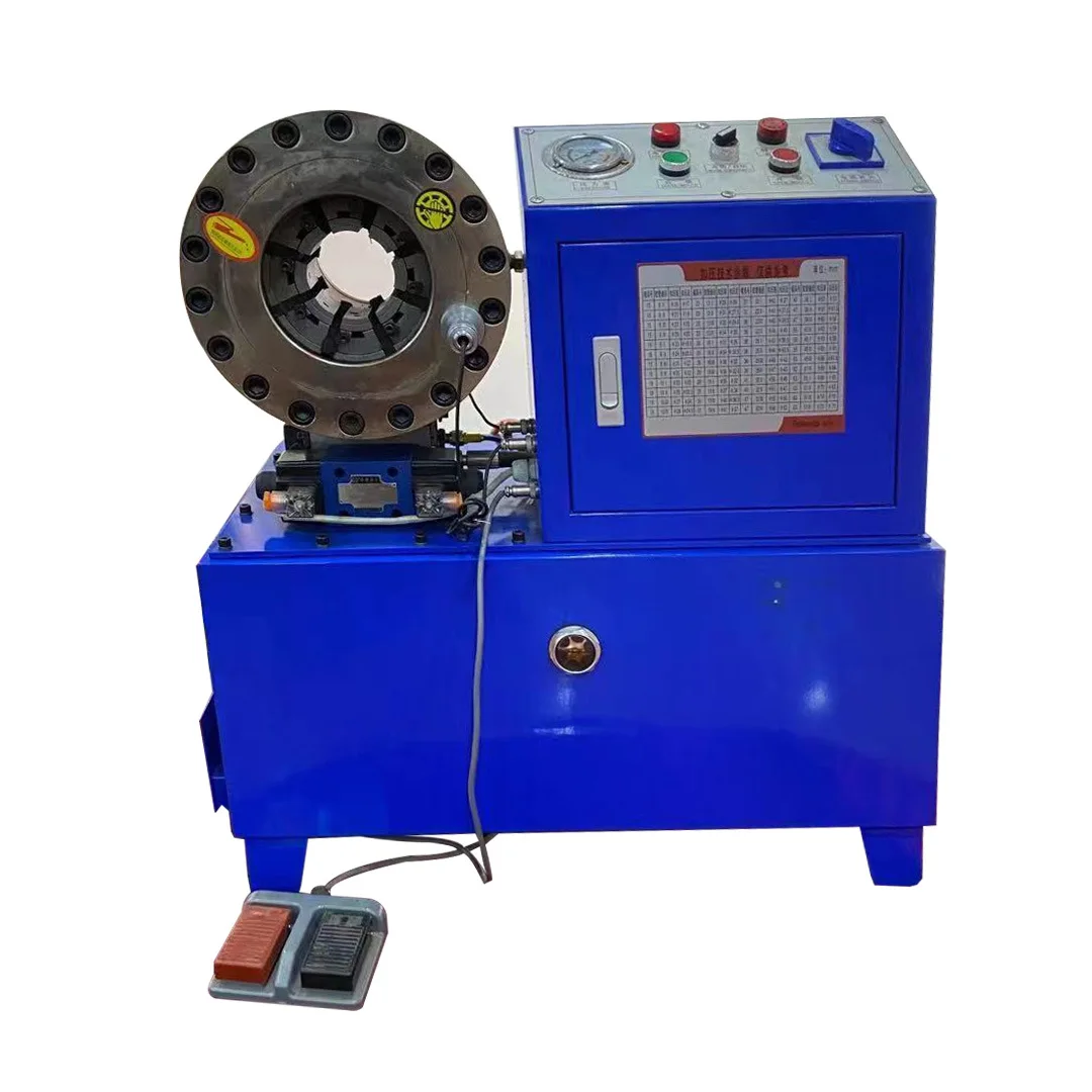 

Автоматический гидравлический шланг, машина для усадки труб из масляной стали высокого давления, горизонтальная автоматическая пряжка, оборудование для изготовления резины