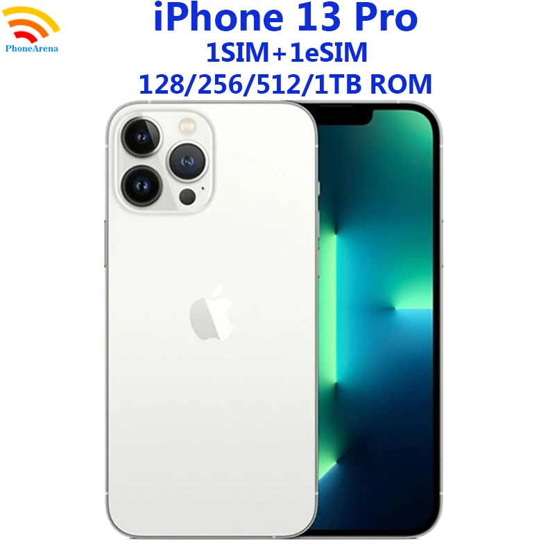 iPhone 13 Pro 128GB 256GB 512GB 1TB ROM  6.1' Retian XDR OLED Original OLED 12MP Face ID Unlocked 5G iPhone13pro Mobile Phone