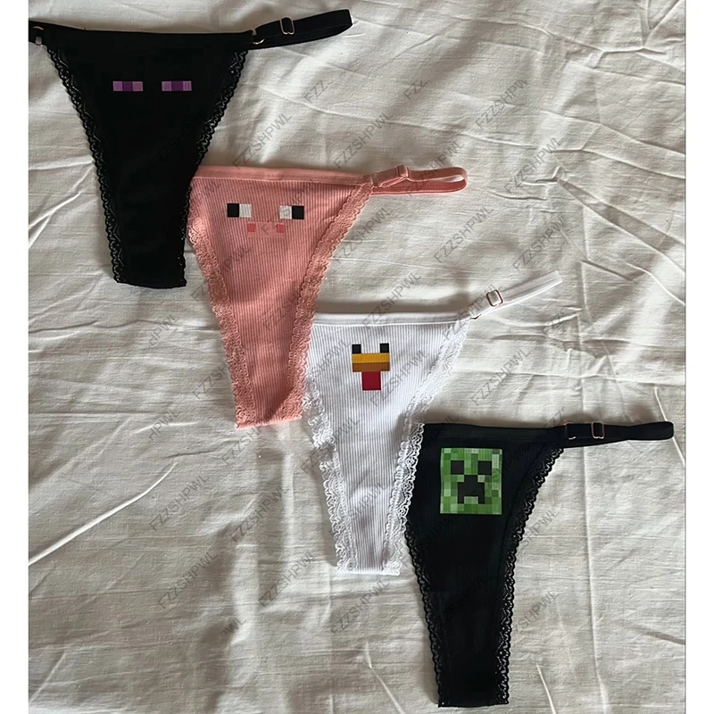 Cotton sexy thong women low waist comfortable bikini underwear breathable girl briefs Panties G-Stri