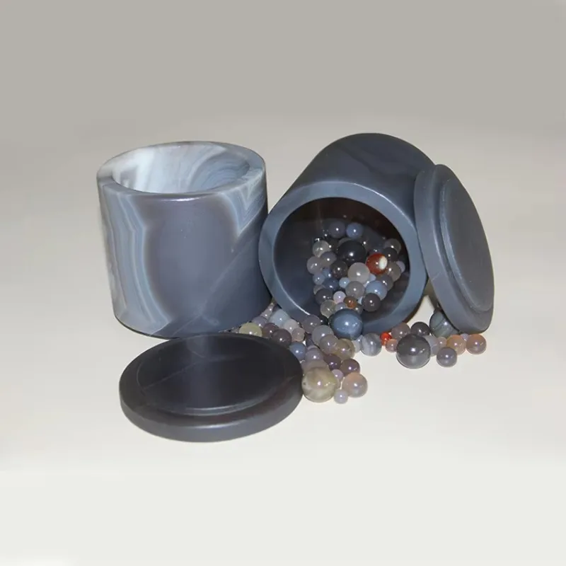 

Agate Ball Mill Tank for Milling with Good Sales Agate Grinding Tank Jar for Planetary Ball Mill