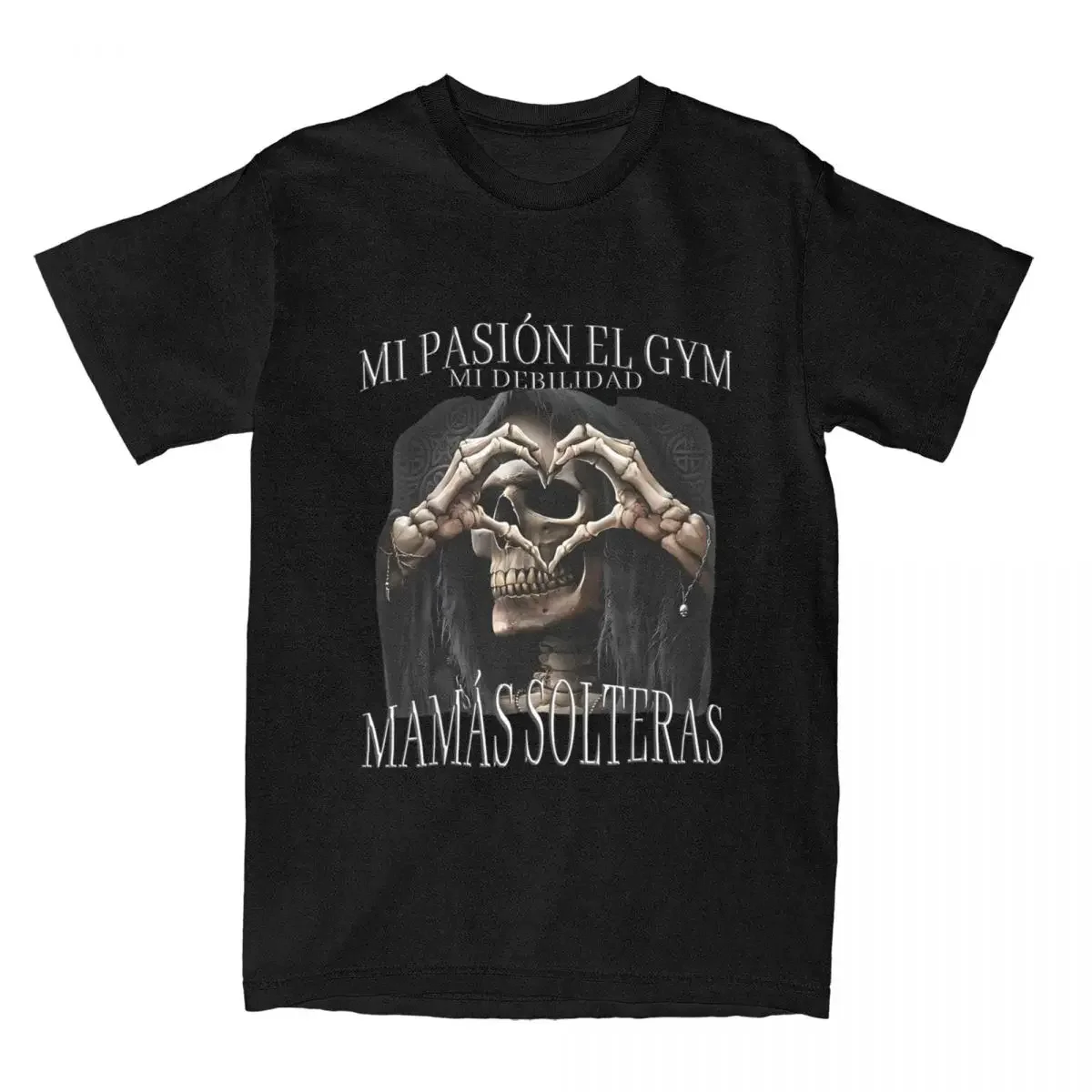 

Men's Calacas Chidas Gym T Shirts Todo Sea Por Las Senoras Hip Hop Top Tees Women Summer Street Tshirt Harajuku T-shirt