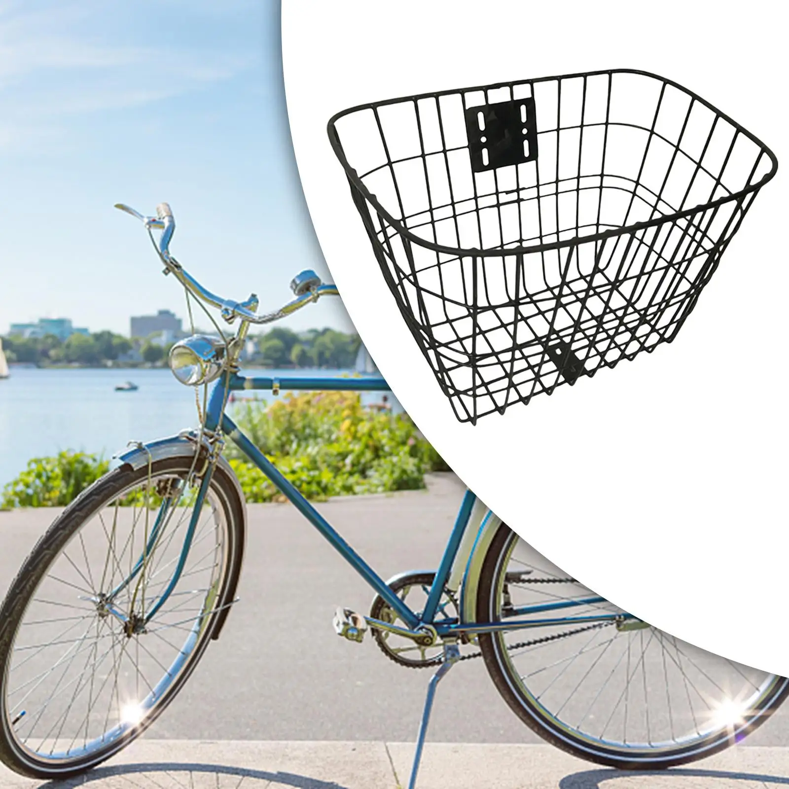 Bike Baskets Bicycle Basket Front Rear Shopping Bag Cycling Accessories Bicycles