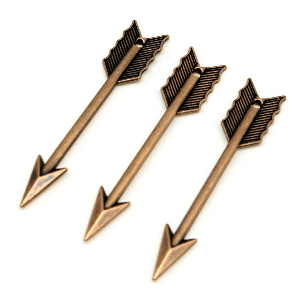 For Jewelry Making Big Arrow Charms Diy Decoration 4pcs