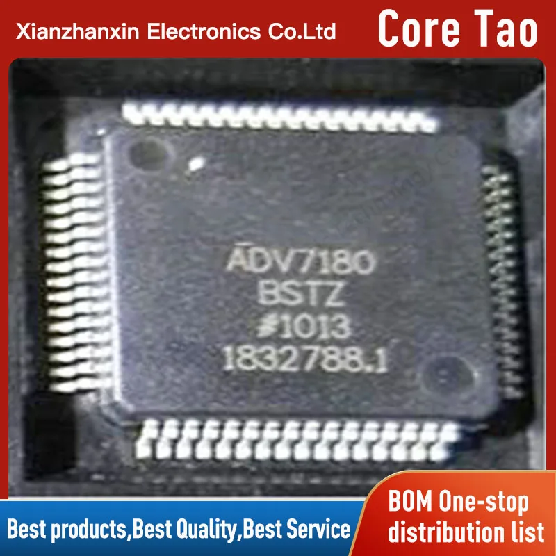 

1PCS/LOT ADV7180WBSTZ ADV7180 ADV7180WBST LQFP64 Video processing chip brand