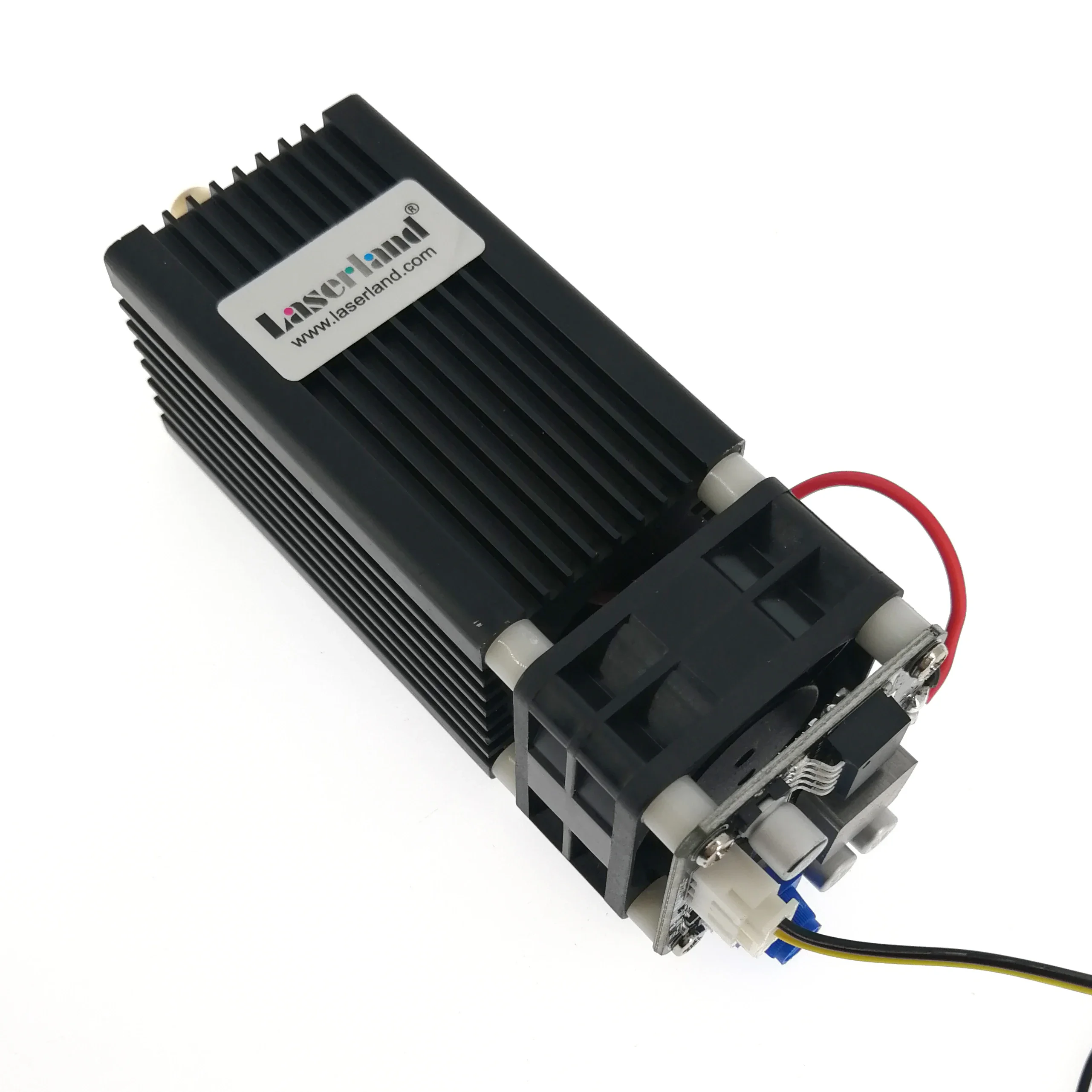 Il modulo Laser blu incisione Laserland 6W 450nm incide su acciaio inossidabile