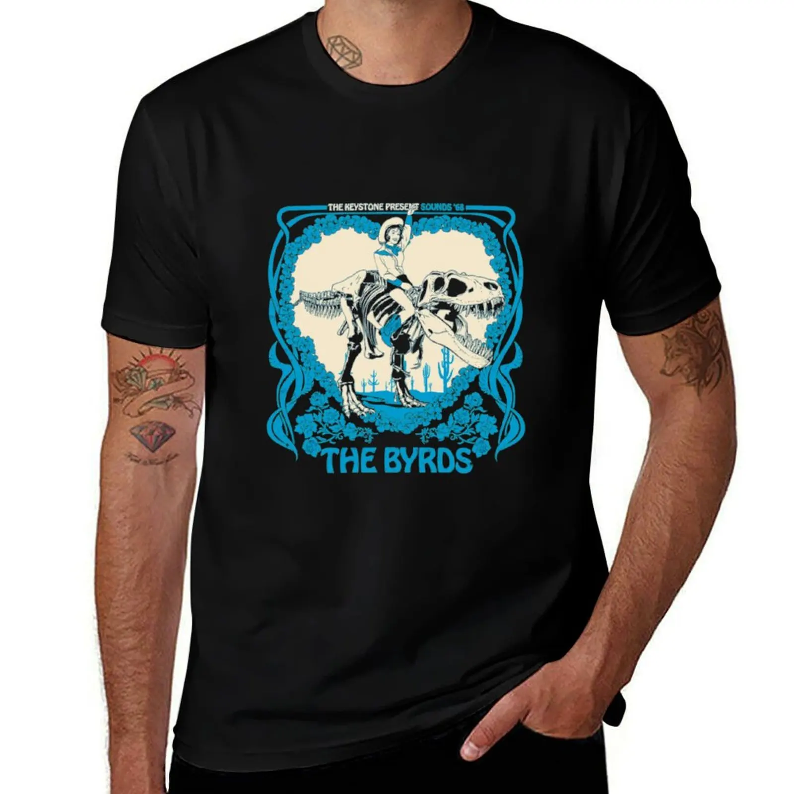 THE BYRDS T-Shirt Plus Size Simple Casual Top T-Shirt