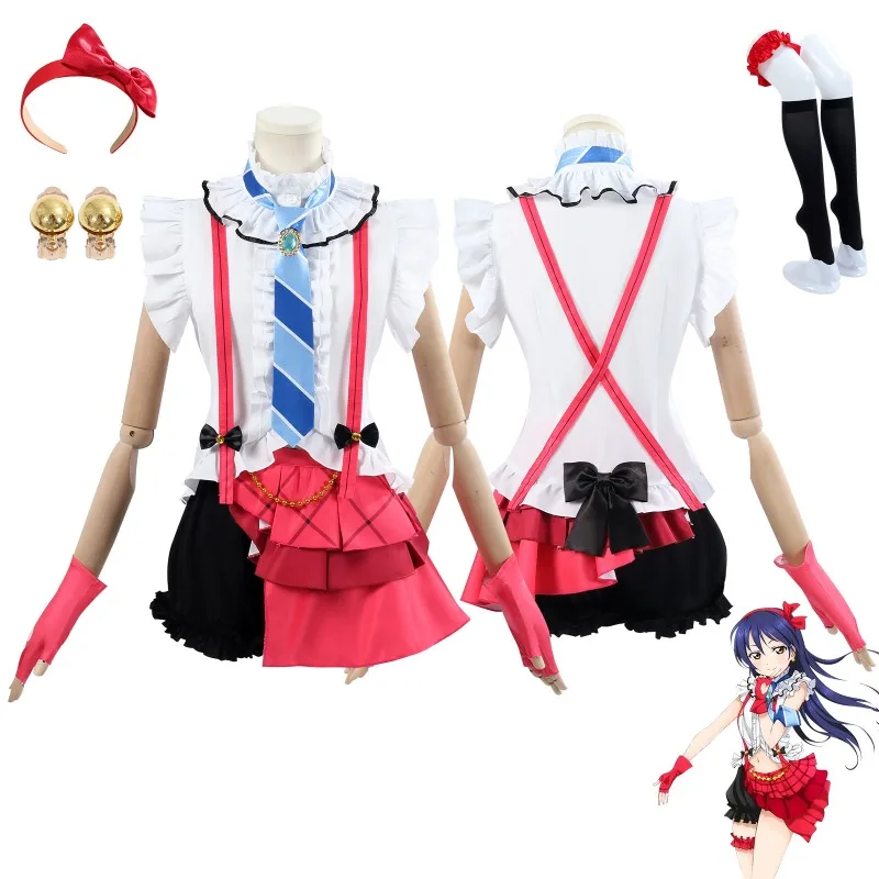 أزياء أنيمي لوفيليف سنو هالسيون أيدول أزياء أداء هونوكا كوساكا كوتوري مينامي سونودا أومي إيلي نوزومي توجو أزياء تنكرية