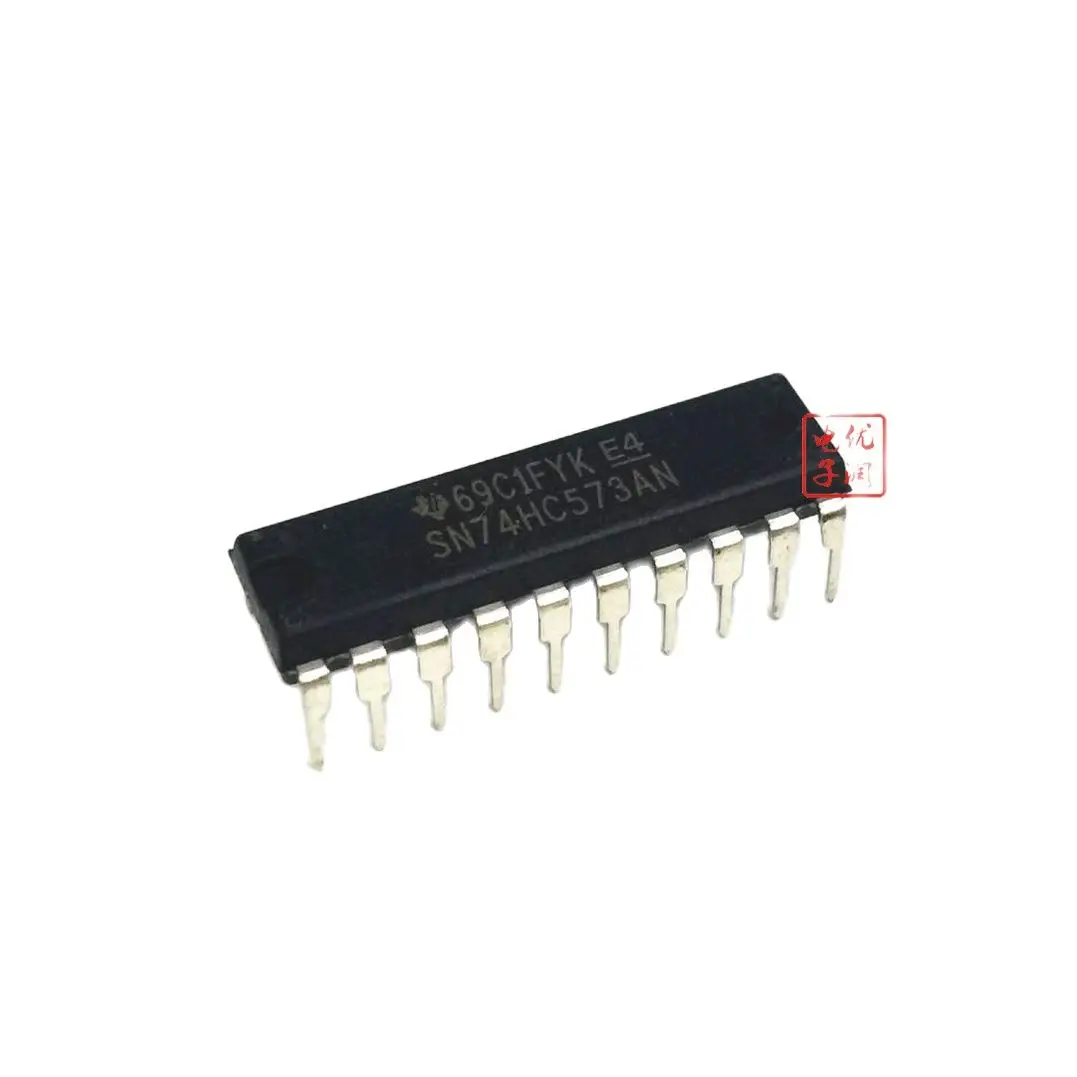 10PCS/ SN74HC573AN HD74HC573P [New Imported Original] DIP Eight-Bit 3-State Output Trigger