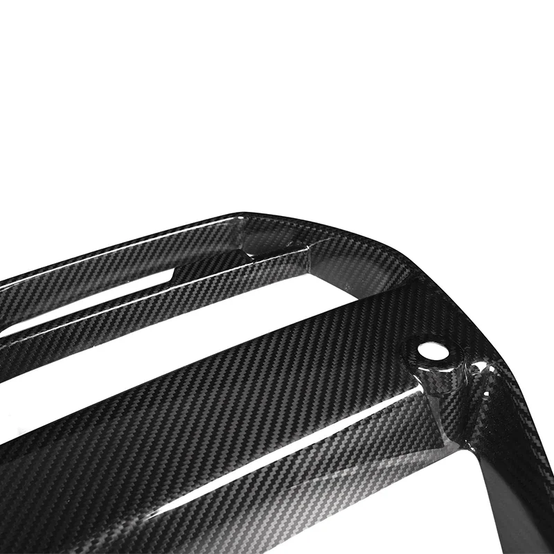 Car Accessories For BMW Dry Carbon Fiber Front Bumper Grille G80 M3 4 Series G82 G83 M4 2021+ V Style Automotive Spoiler