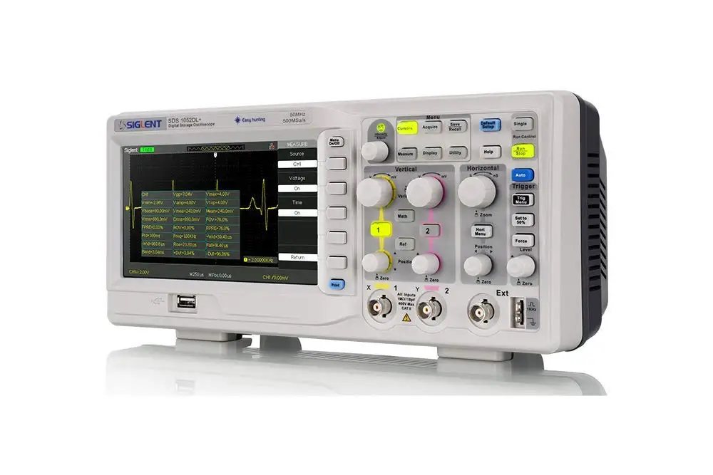 ออสซิลโลสโคปแบบที่เก็บดิจิตอล50 MHz