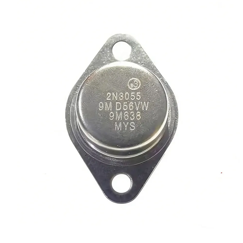 1-10PCS/Lot 2N3055 Power Transistors NPN TO-3 Metal Case 15A/60V 115W
