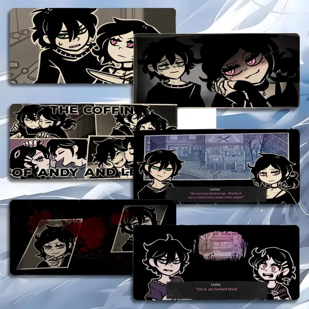 

Dark Weird Game The C-Coffin of Andy and Leyley cool Mouse Pad Mousepad Large Gaming LockEdge Thickened PC Table Desk Mat