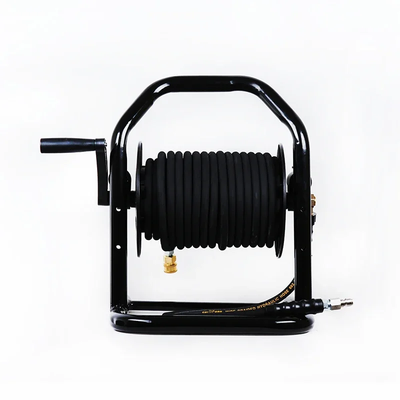 

Bison brand 100ft hose 4000 PSI High Pressure Hose Reel for pressure washer