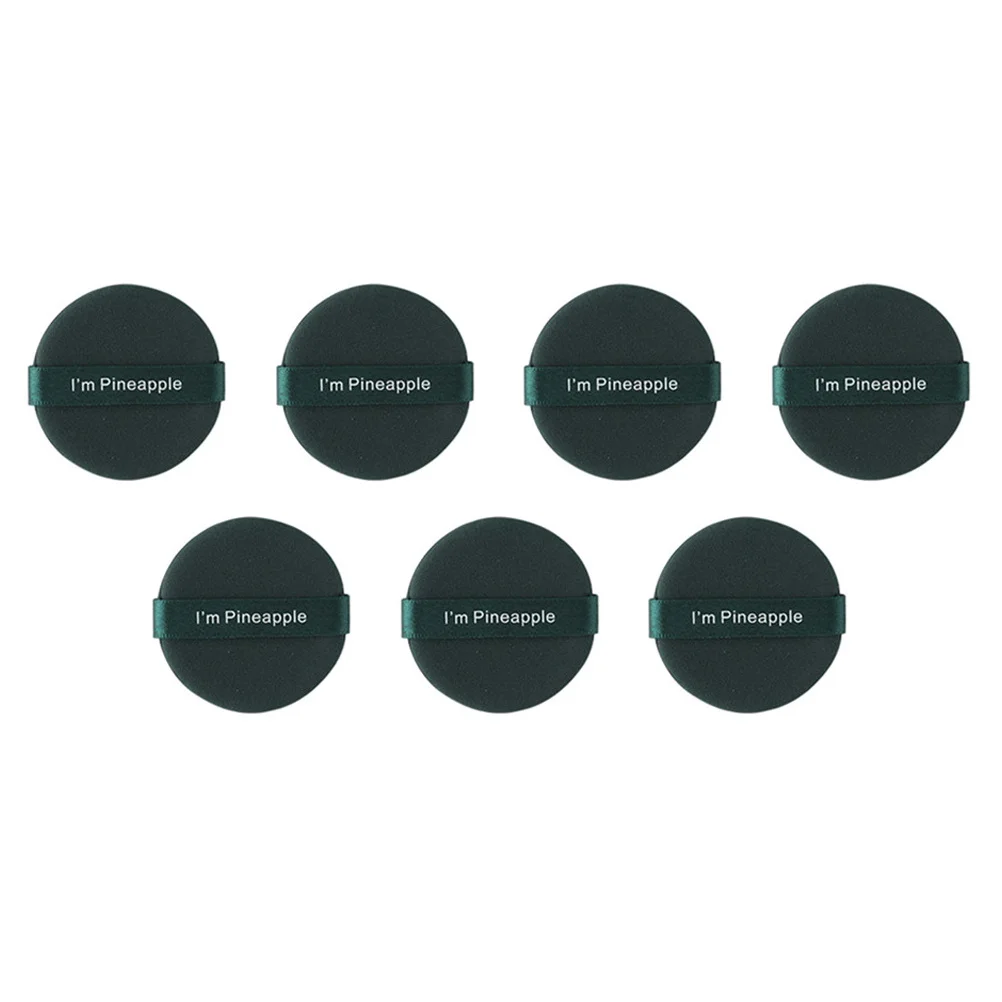 7Pcs Makeup Sponge Puff Wet Dry Powder Tool Loose Powder Face Foundation Puff for Quick Even