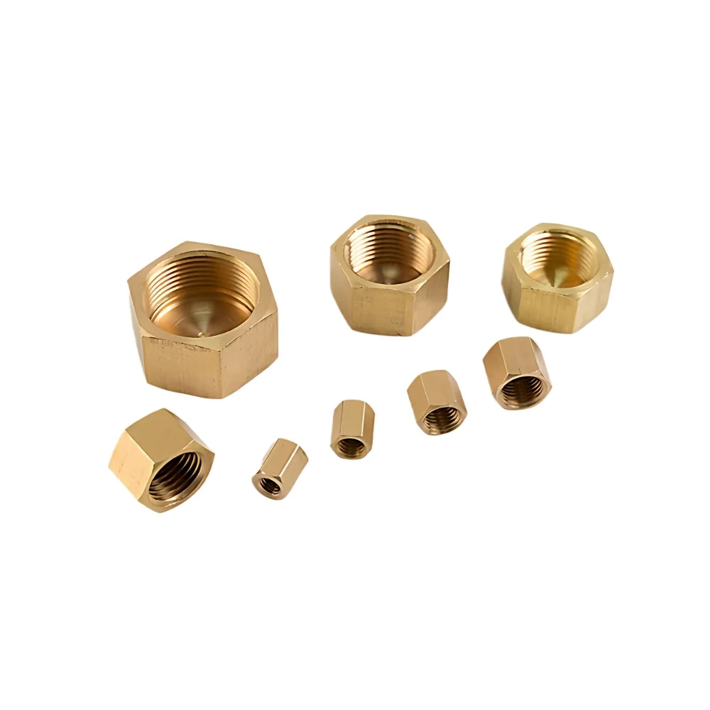 Various Sizes M5/6/8/10/12/14.....27 Metric Female Threaded Brass Internal Thread Plug Hex Head Pipe Fitting End Cap Pressure