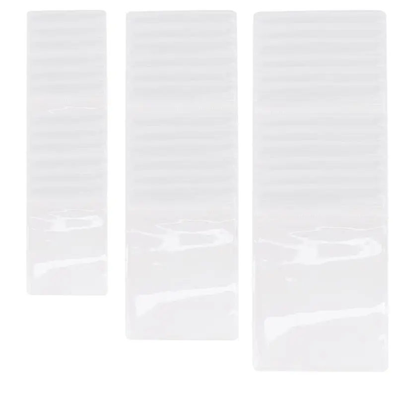 BAAJ-150Pcs 3 Sizes Clear Earring Bags, Waterproof Bags Thickened Reusable Storage Pouch For Jewelry Rings Necklace Bracelet