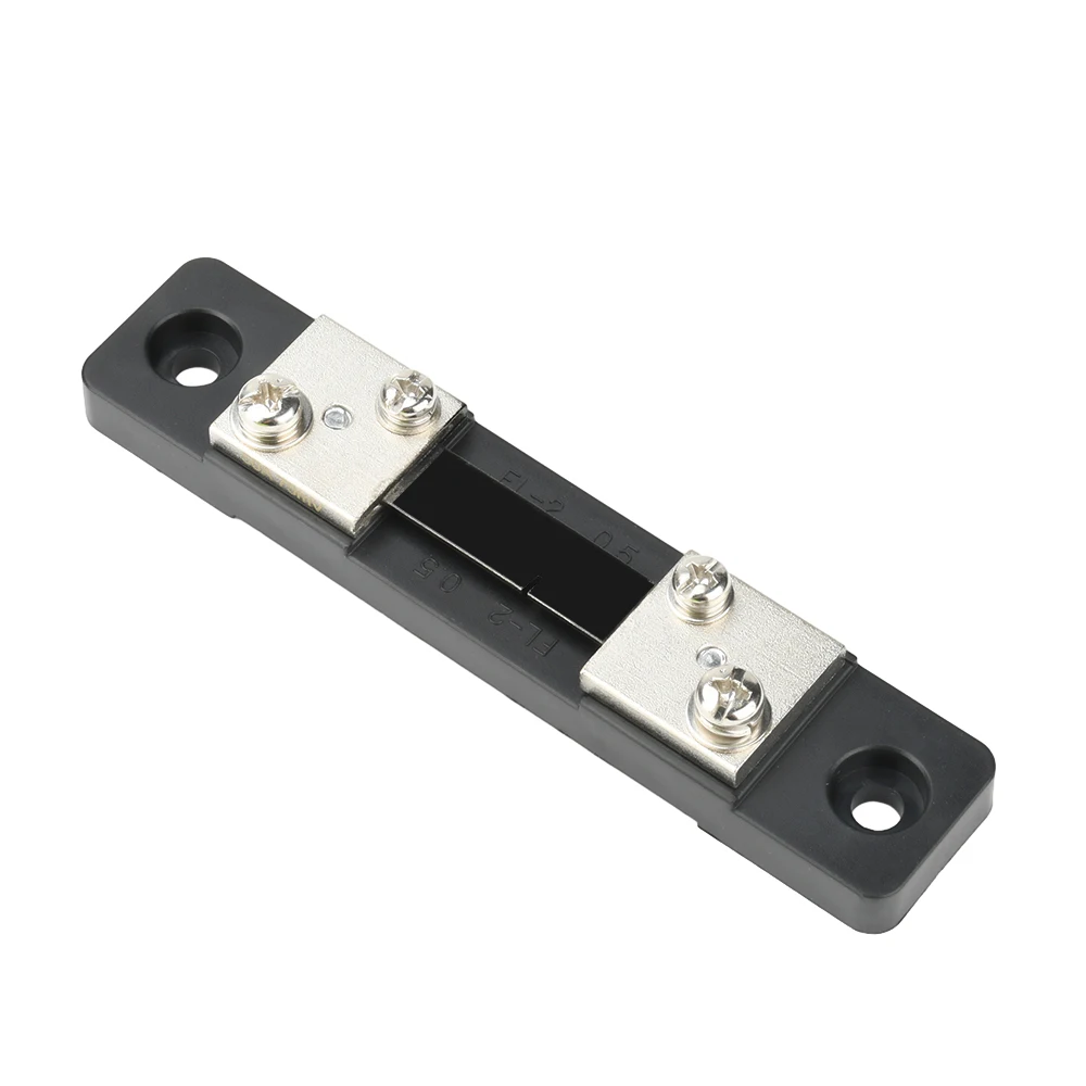 1pcs 50A 75mV Amp Meter Ammeter 0-50A Shunt Resistors Resistance for DC Current Measure