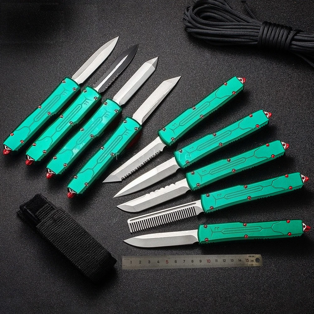 MT Quick Open Pocket Folding Knife Outdoor Camping Multi functional Survival Fishing Daily Portable Tool