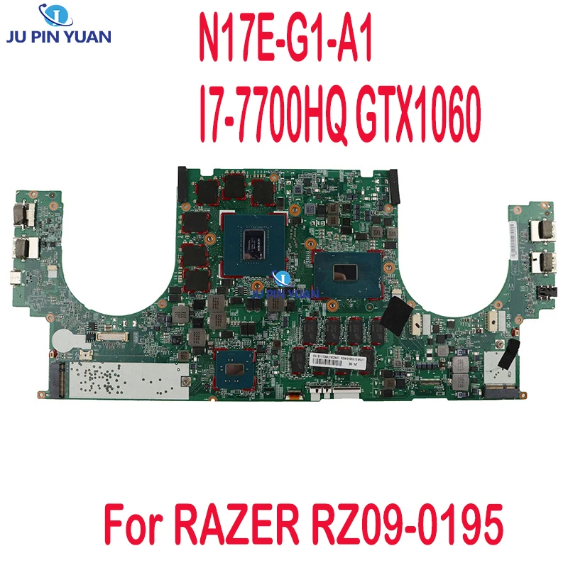 RAZER RZ09-0195 마더보드용 RZ09-01953E72-R3U1, I7-7700HQ CPU GTX1060 16GB N17E-G1-A1 RAM DDR3 100% 테스트