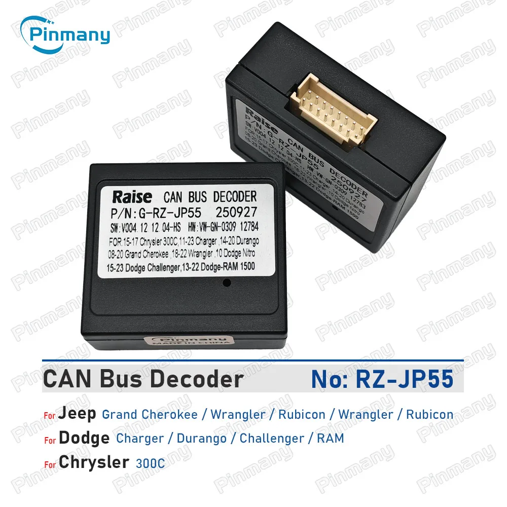 

Car CAN Bus Decoder JP55 for Jeep Grand Cherokee Wrangler Rubicon Wrangler Rubicon,for Dodge Charger Durango Challenger RAM 1500