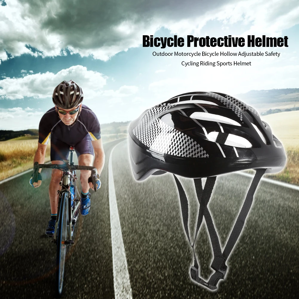 Adjustable Racing Cycling Helmet Outdoor Motorcycle Bicycle Protective Helmet Biking Portable Dustproof Cycling Parts