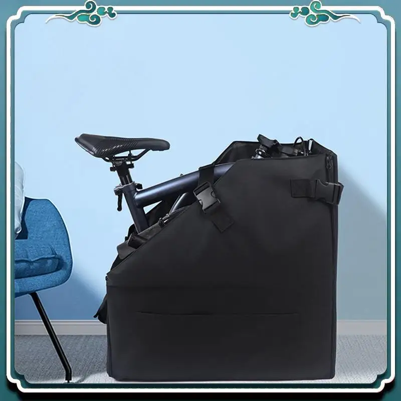

Reliable Portable Folding Bike Storage Box For Brompton Dustproof Waterproof Box Car Trunk Transport Storage Box