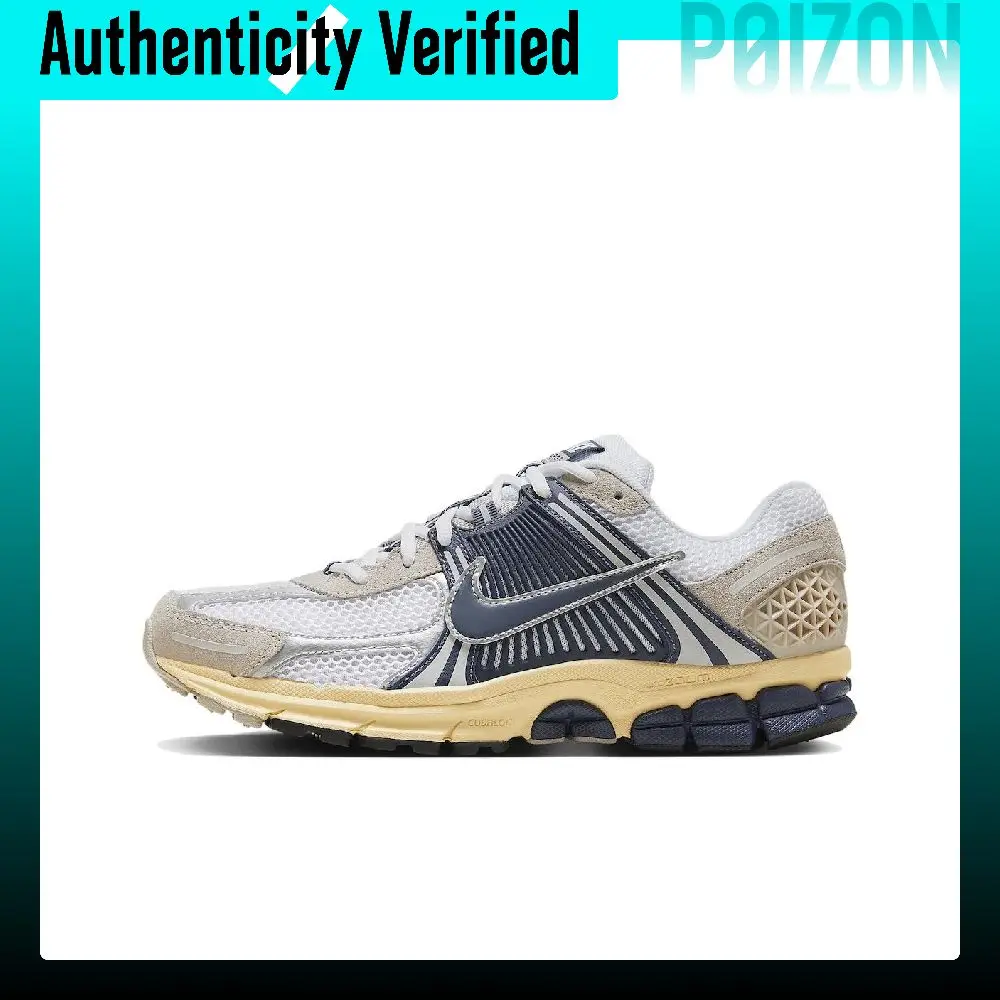 Nike Zoom Vomero 5 Low top Casual Training City Commuting Running Shoes Men's Gray White HF4259-100