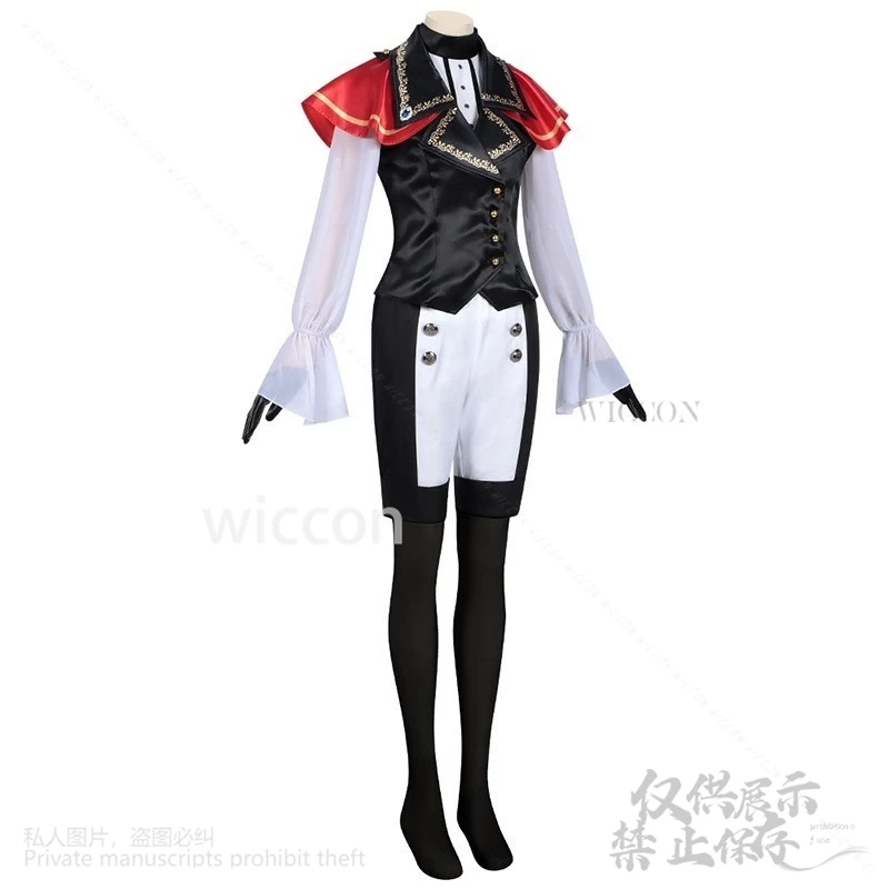 لعبة أنيمي بانج دريم! زي يهااتا أوميري التأثيري إنه MyGO!!!!! القوطية نمط لوليتا السراويل شعر مستعار للفتيات امرأة كوس مخصصة #3