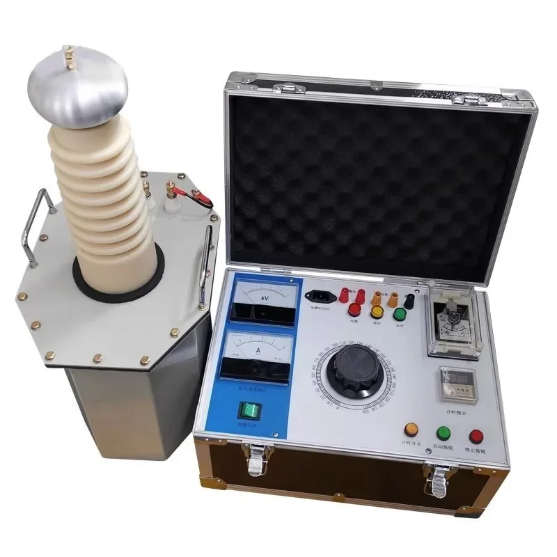 High-voltage test transformer, oil-immersed AC and DC power frequency withstand voltage test device, gas-filled transformer
