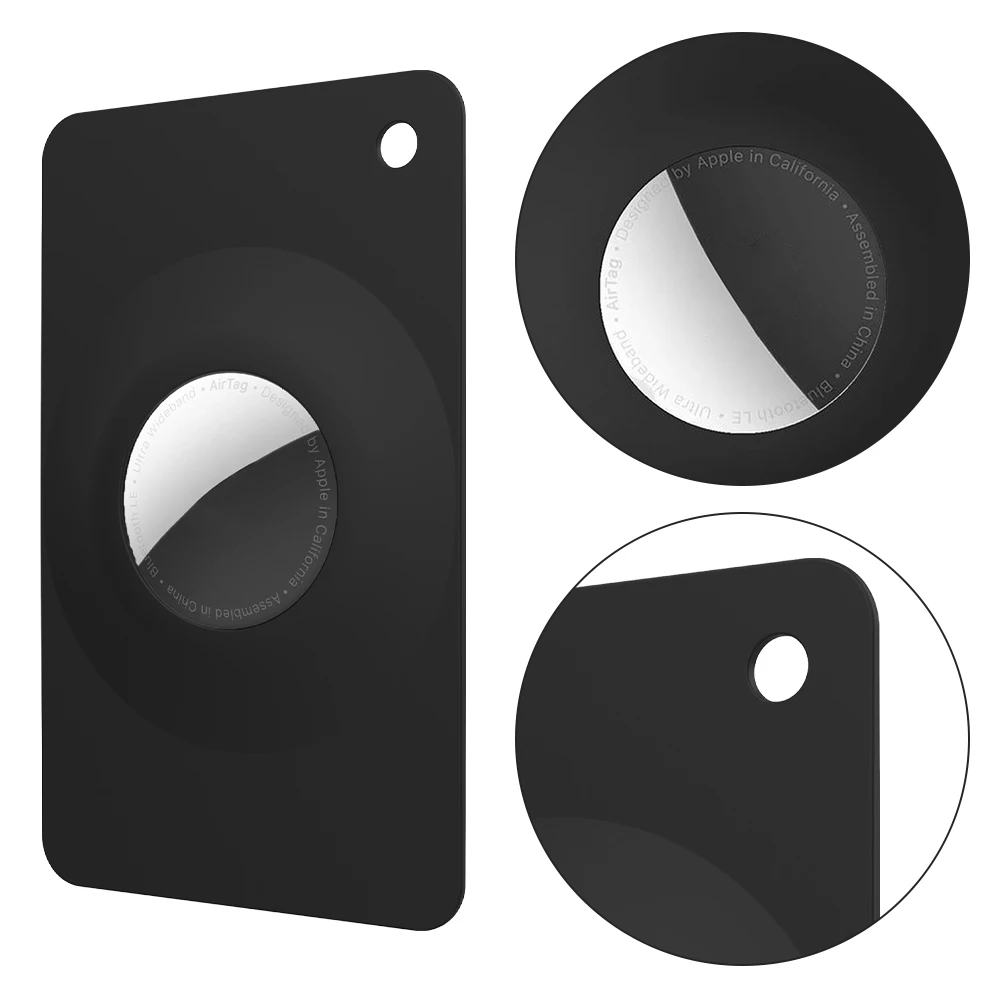 حافظة بطاقات رفيعة للغاية لهاتف Airtag خفيفة الوزن لمحفظة Apple Airtag وغطاء للبطاقات لحقيبة اليد وحقيبة الظهر وحقيبة القابض