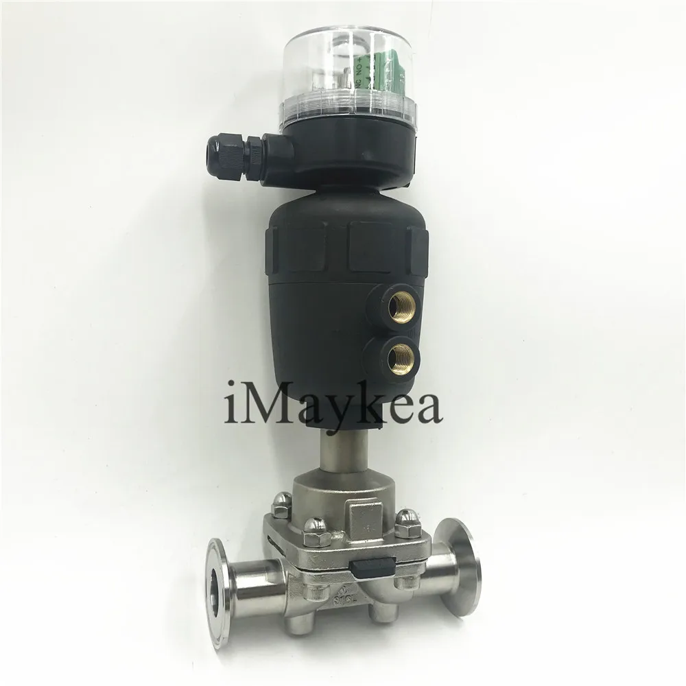 

1 "зажим из нержавеющей стали 316, наружный диаметр 50,5 мм, санитарный пневматический мембранный клапан с сигналом обратной связи