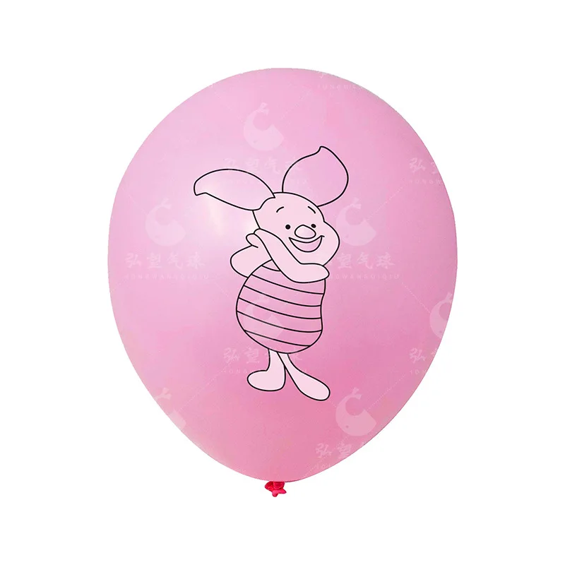 Disney Latex Balloons Cartoon Winnie the Pooh Tigger Home Banquet Birthday Party Decorations Kids Gifts Baby Shower Toys