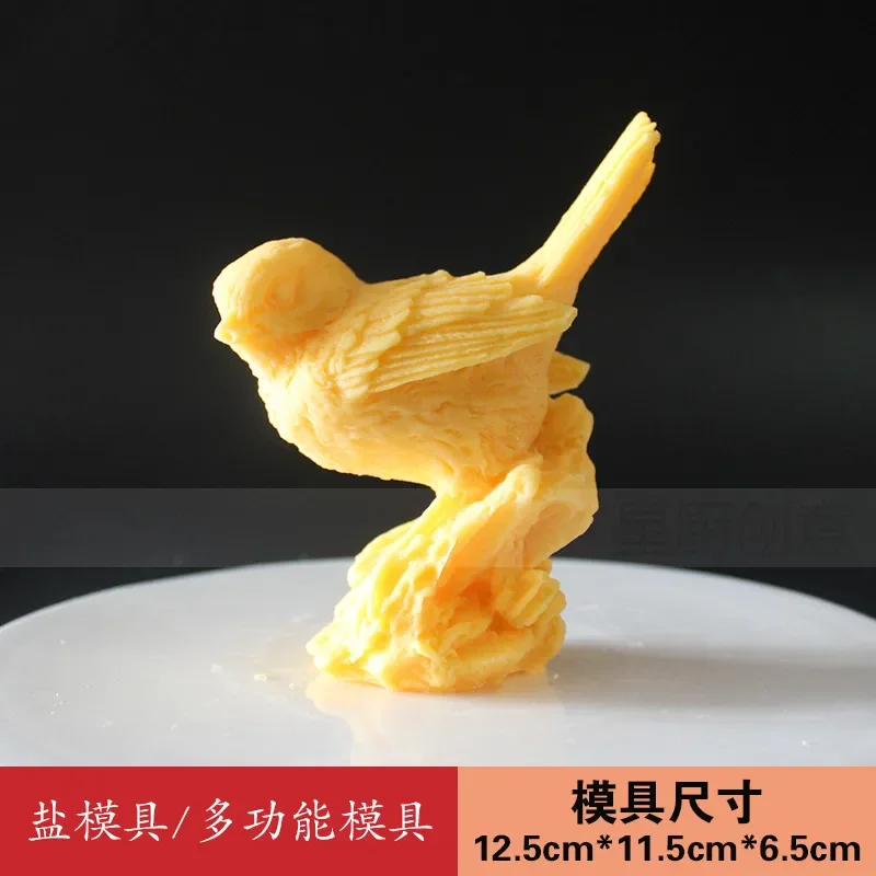 3D Chocolate Sugar Art Silicone Mold Creative Bird Animal Multifunctional Mold