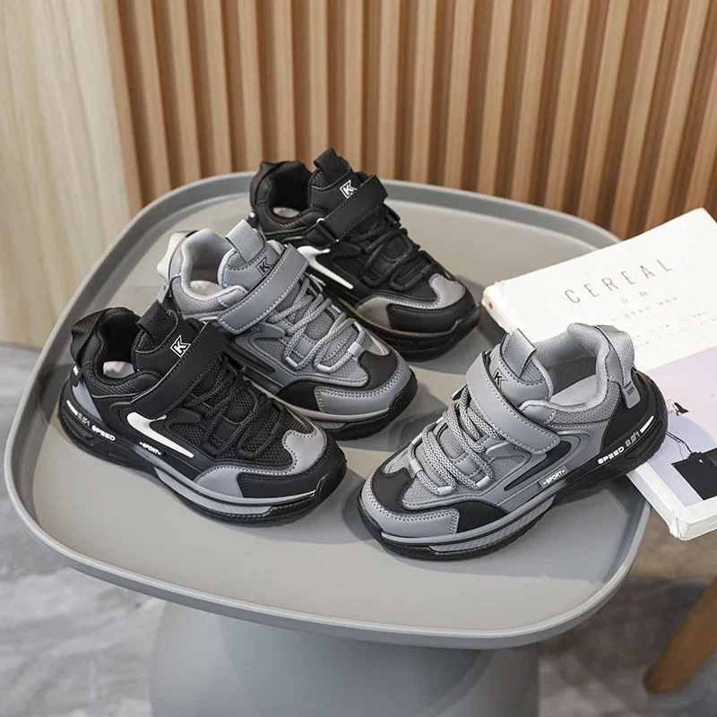 2025 جديد الأطفال شبكة تنفس أحذية رياضية أطفال احذية الجري غير رسمية مع باطن سميكة بنين بنات موضة أحذية رياضية متعددة الاستخدامات #2