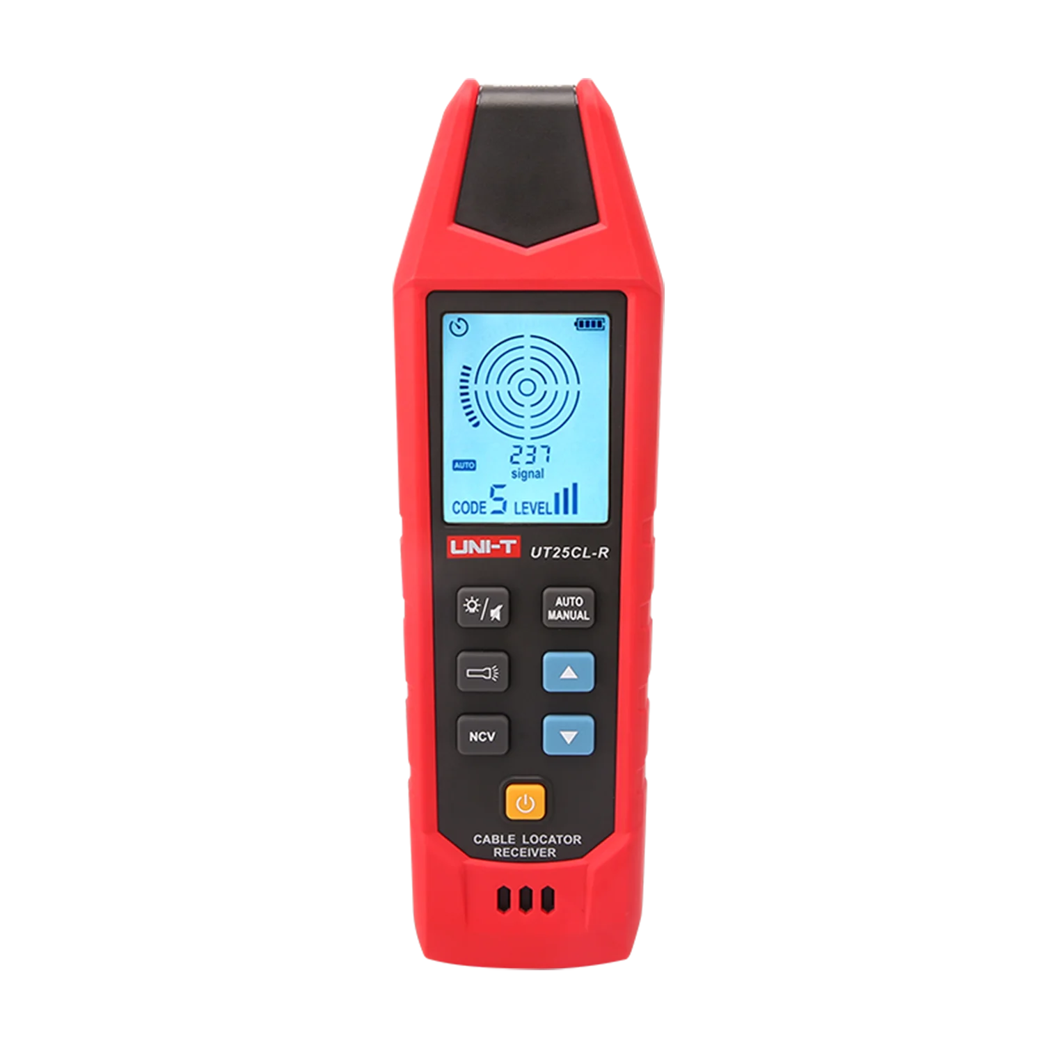 Imagem -06 - Localizador de Cabo de Mão Ncv Teste Elétrico sem Contato Detector de Segurança Elétrica Rastrear Caminhos de Cabo Subterrâneo Uni-t-ut25cl