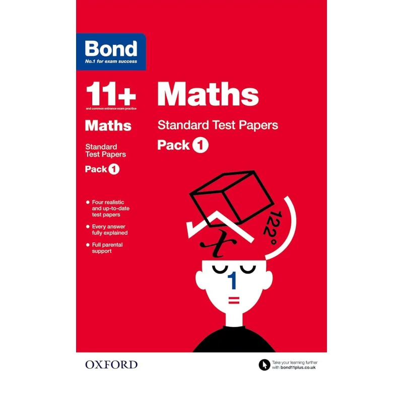 BOND 11 MATHS STAND 11 TEST PAPERS PK1 Bond 11 Oxford University Press 9780192740755 Book